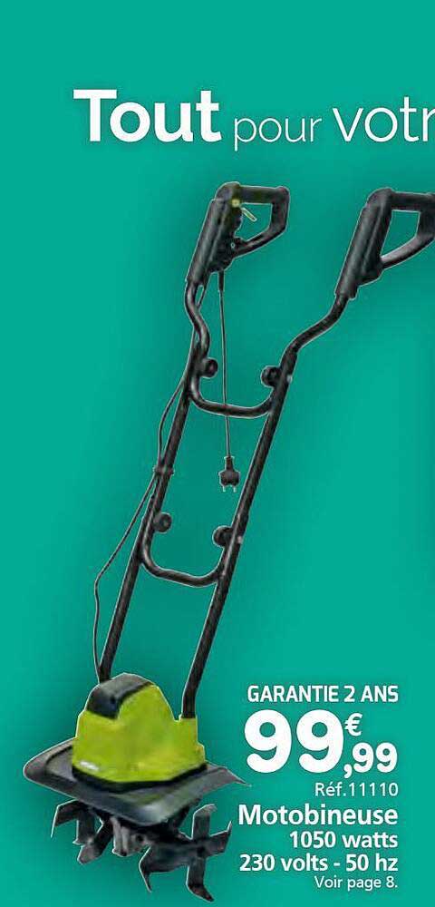 motobineuse 1050 watts 230 volts - 50 hz