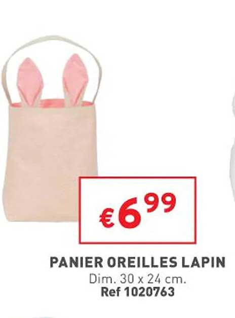 Panier Oreilles Lapin