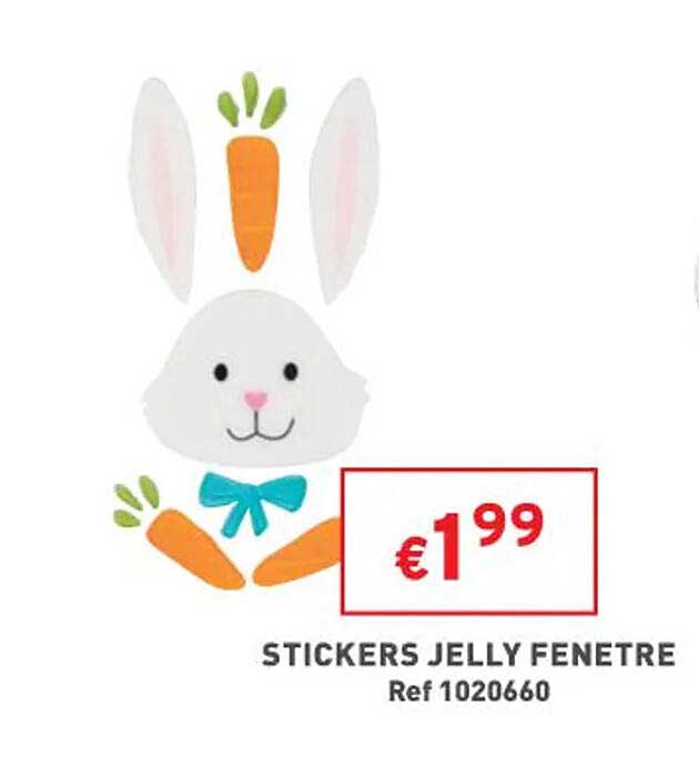 stickers jelly fenêtre