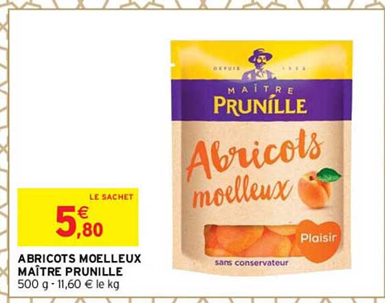abricots moelleux maître prunille