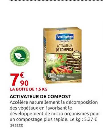 activateur de compost fertiligène