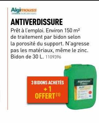 antiverdissure algimouss