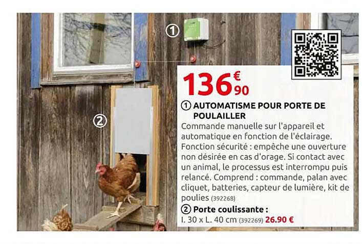 automatisme pour porte de poulailler