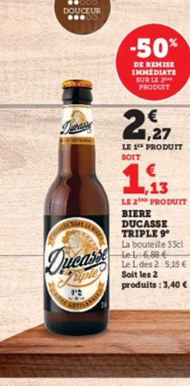 bière ducasse triple 9°