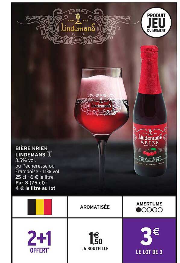 bière kriek lindemans