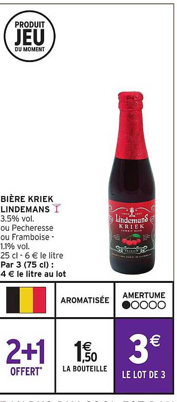 bière kriek lindemans