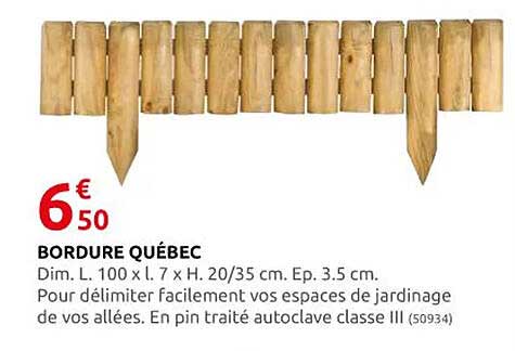 bordure québec