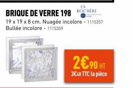 Brique De Verre 198 La Rochiri