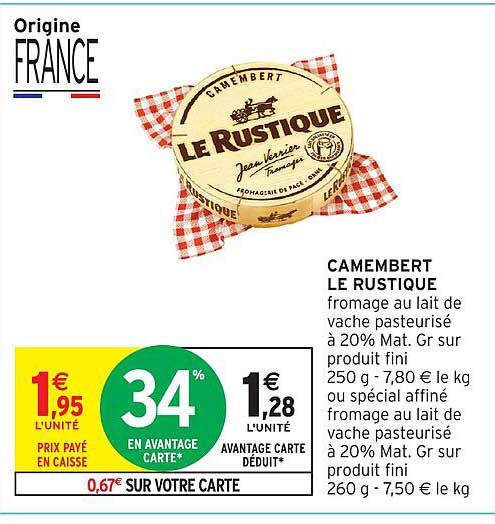 Camembert Le Rustique