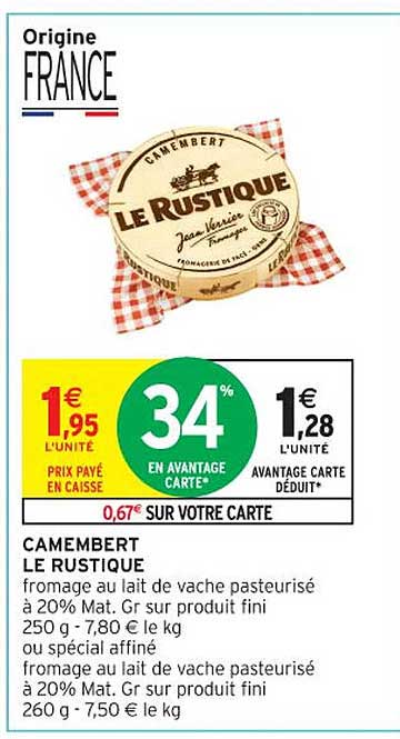 Camembert Le Rustique