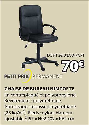 Chaise De Bureau Nimtofte