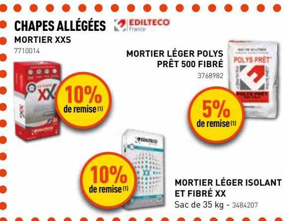 chapes allégées edilteco