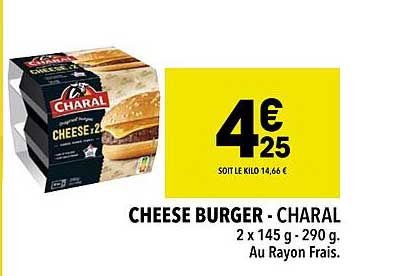 Cheese Burger - Charal