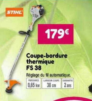 coupe-bordure thermique fs 38 stihl