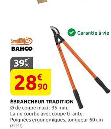 ébrancheur tradition bahco