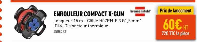 enrouleur compact x-gum