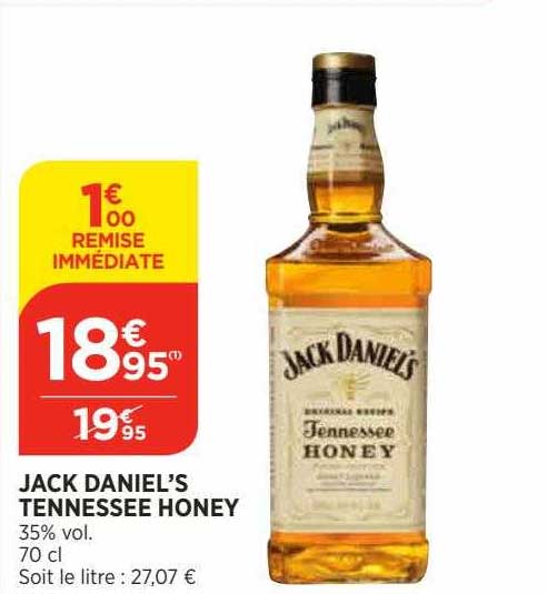 jack daniel's tennessee honey