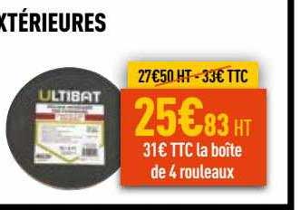 joint d'étanchéité pour pose de menuiseries extérieures ultibat