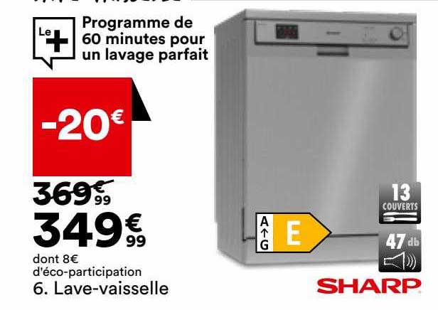 lave-vaisselle sharp
