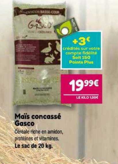 maïs concassé gasco