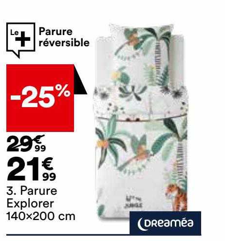 parure explorer 140 x 200 cm dreaméa