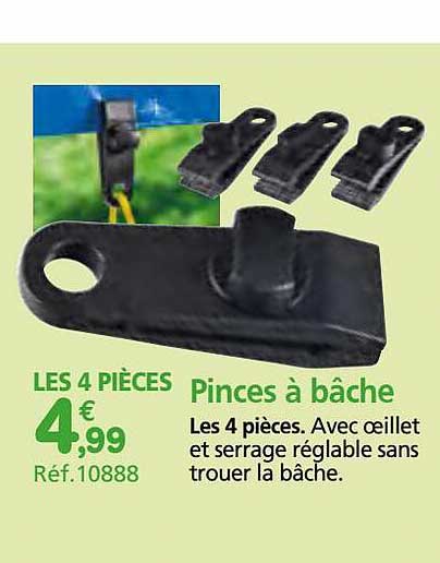 Pinces à Bâche