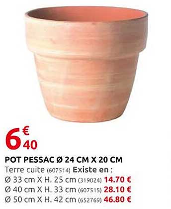 pot pessac ø 24 cm x 20 cm