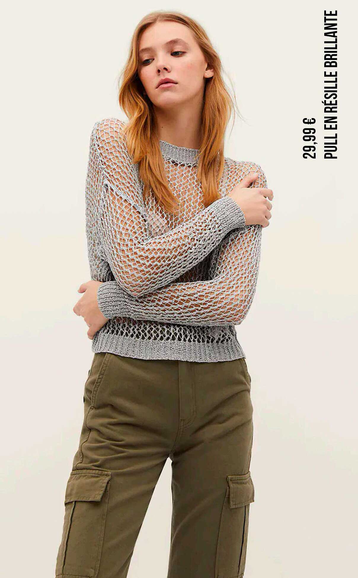 Pull En Résille Brillante