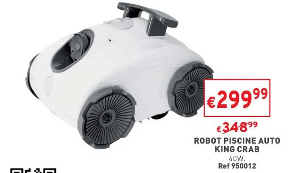 robot piscine auto king crab