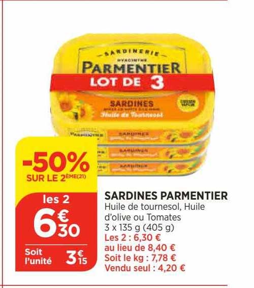 Sardines Parmentier