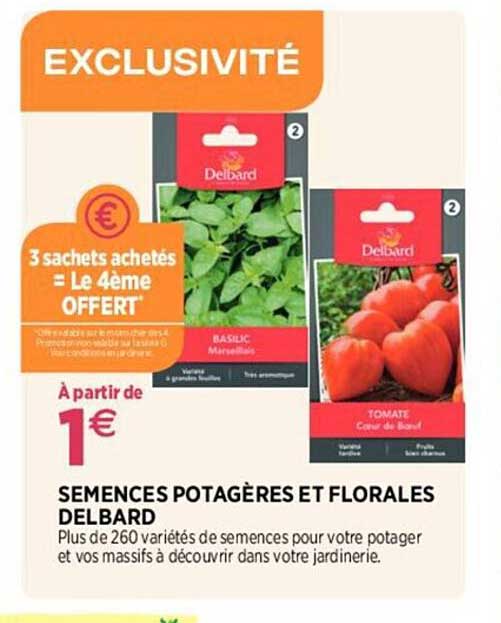 Semences Potagères Et Florales Delbard