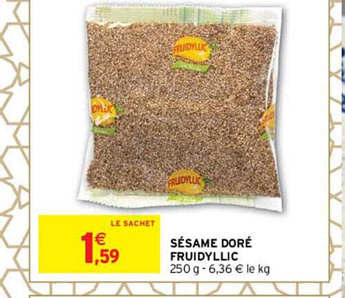 Sésame Doré Fruidyllic