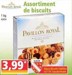 Assortiment De Biscuits Pavillon Royal