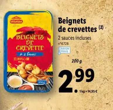 beignets de crevettes vitasia