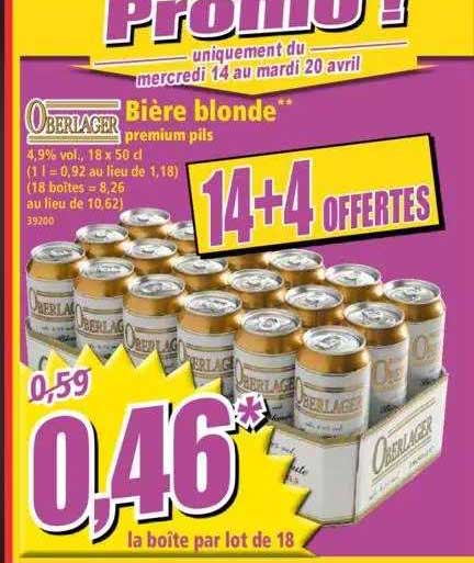 Bière Blonde Oberiager