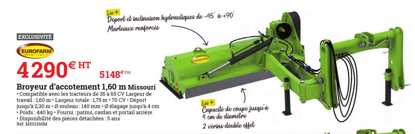 broyeur d'accotement 1,60 m missouri