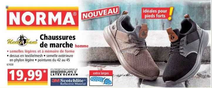 chaussures de marche homme uncle sam