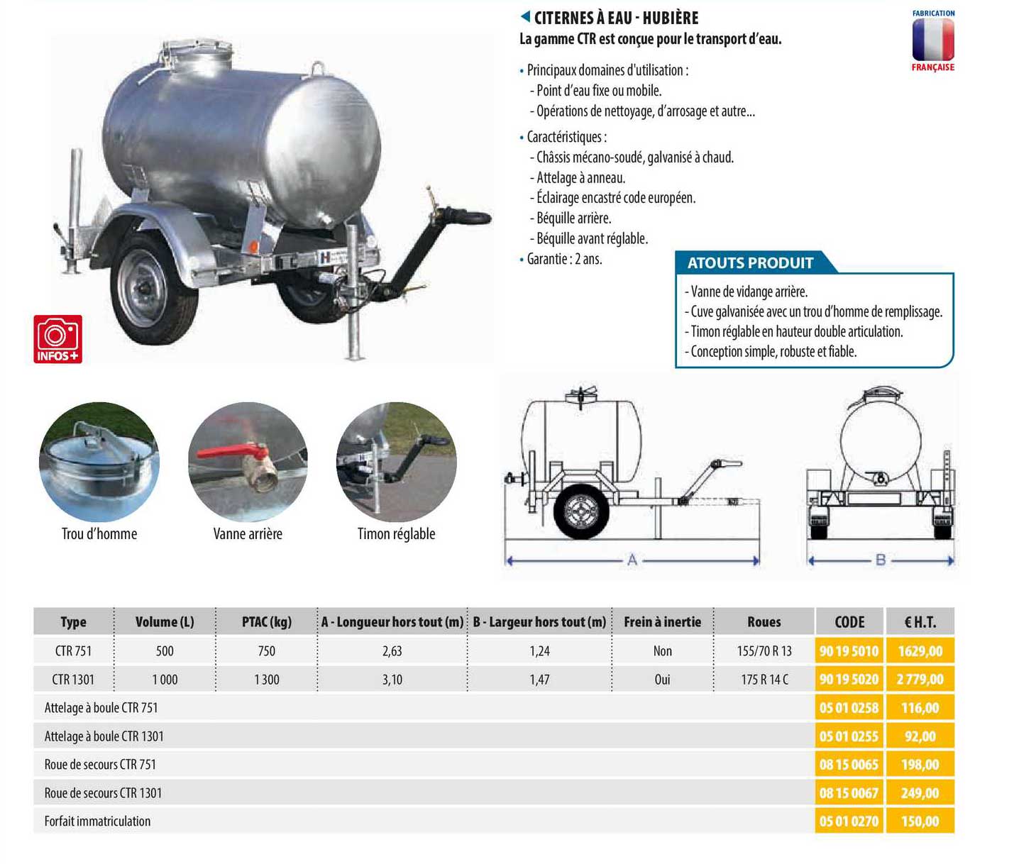 citerne à eau - hubière