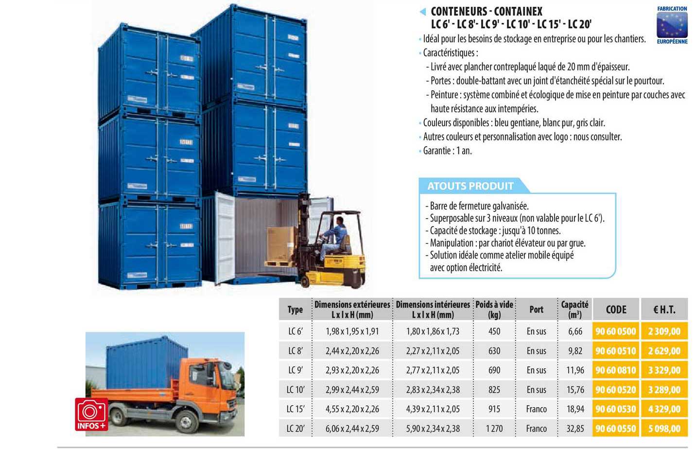 conteneurs - containex