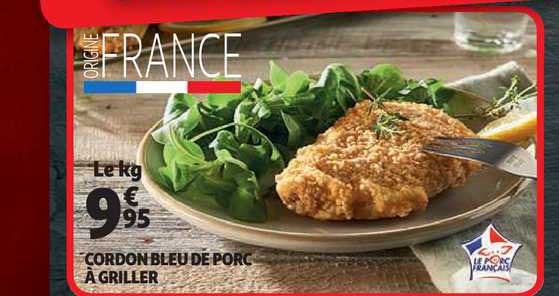 Cordon Bleu De Porc à Griller