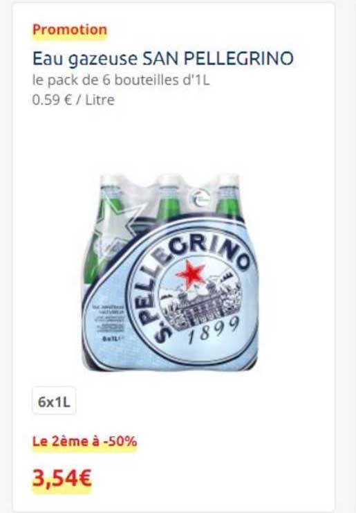 eau gazeuse san pellergrino