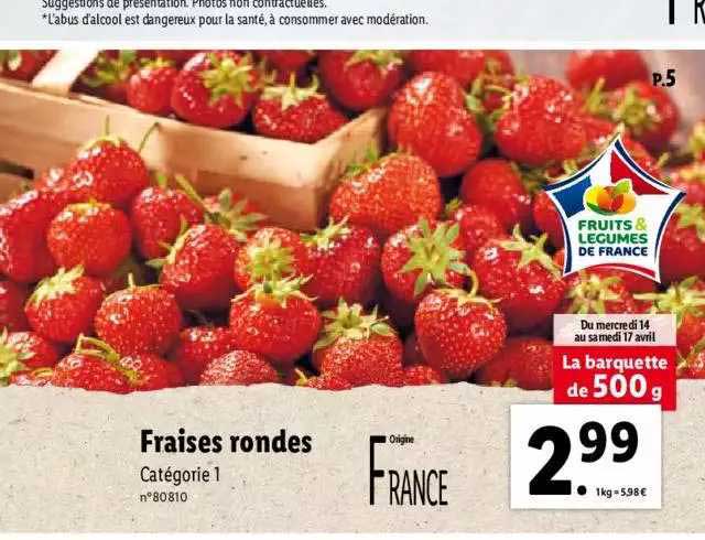 Fraises Rondes