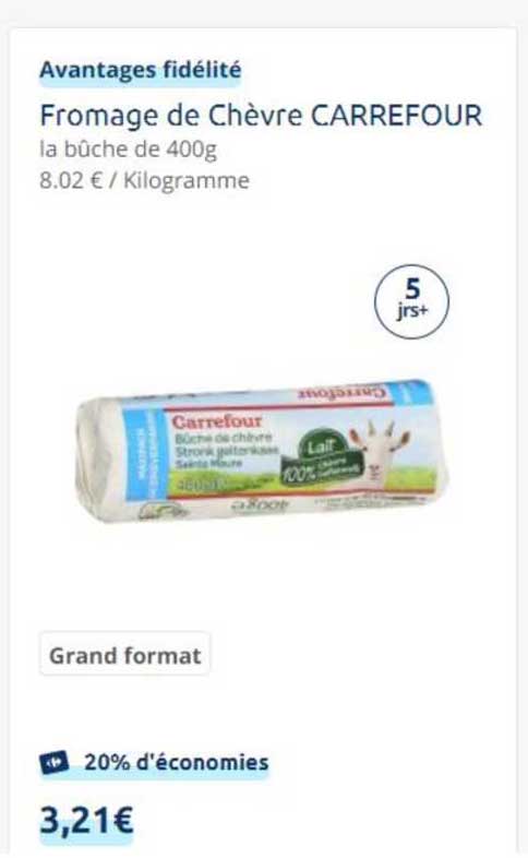 Fromage De Chèvre Carrefour