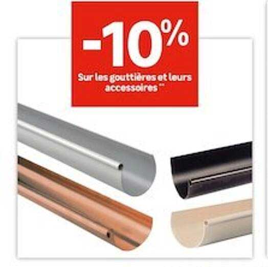 gouttières et leurs accessoires