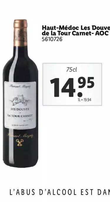 haut-médoc les douves de la tour camet- aoc