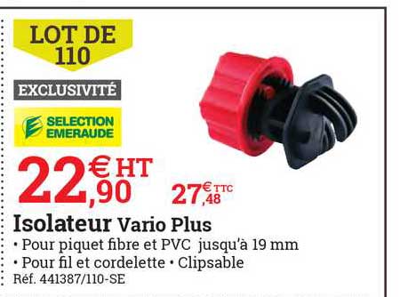 isolateur vario plus