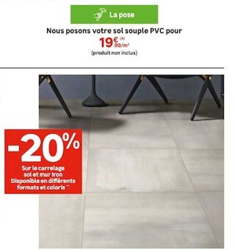 le carrelage sol et mur iron