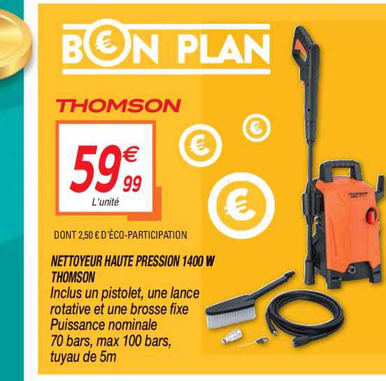 Nettoyeur Haute Pression 1400 W Thomson