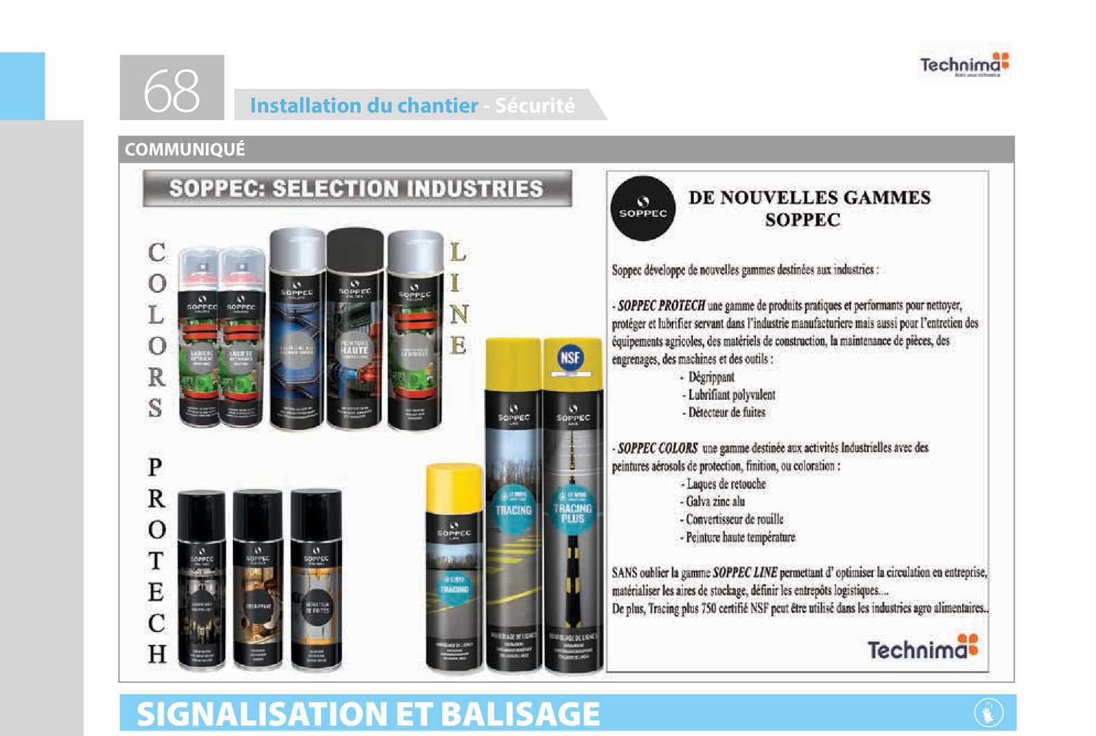 nouvelles gammes soppec