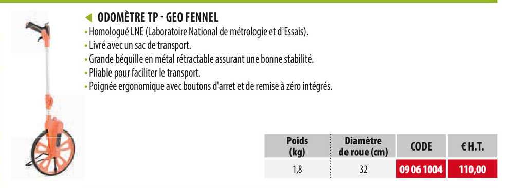 odomètre tp - geo fennel